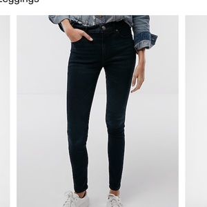 EXPRESS Denim Perfect High Waist Legging